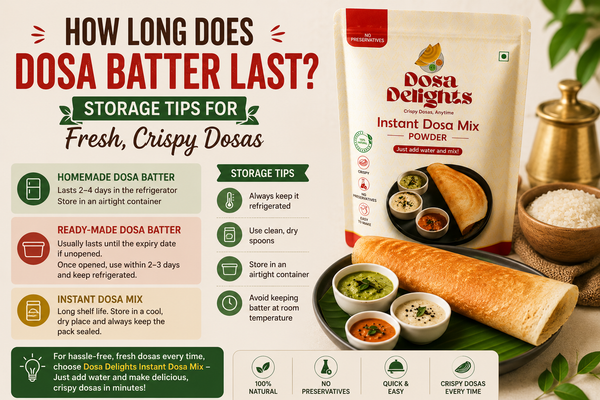 How Long Does Dosa Batter Last? Everything You Need to Know Before Your Next Dosa