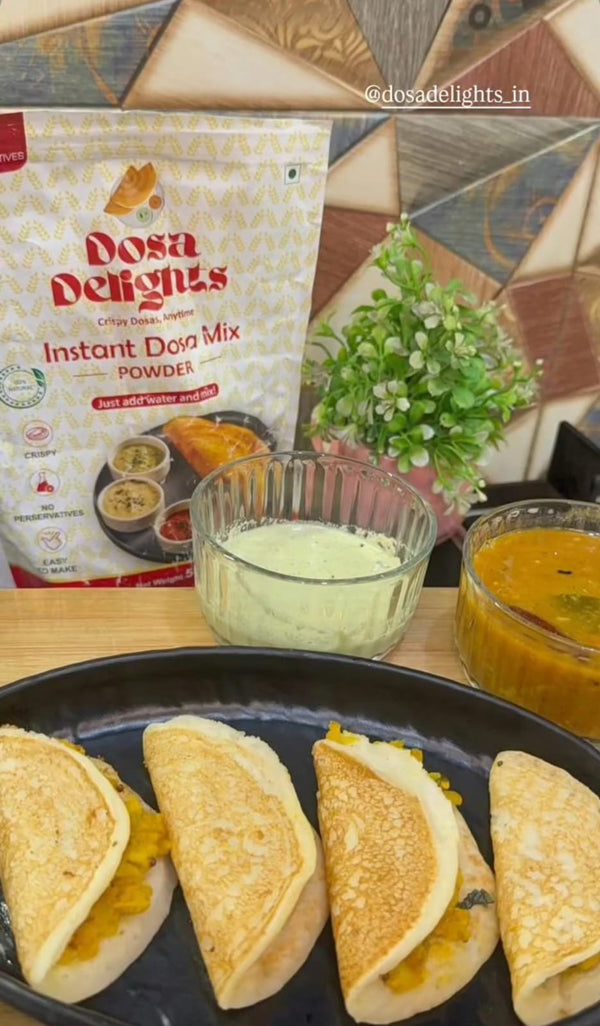 Instant Dosa Mix for Quick Breakfast: Make Crispy Dosa at Home Without the Hassle